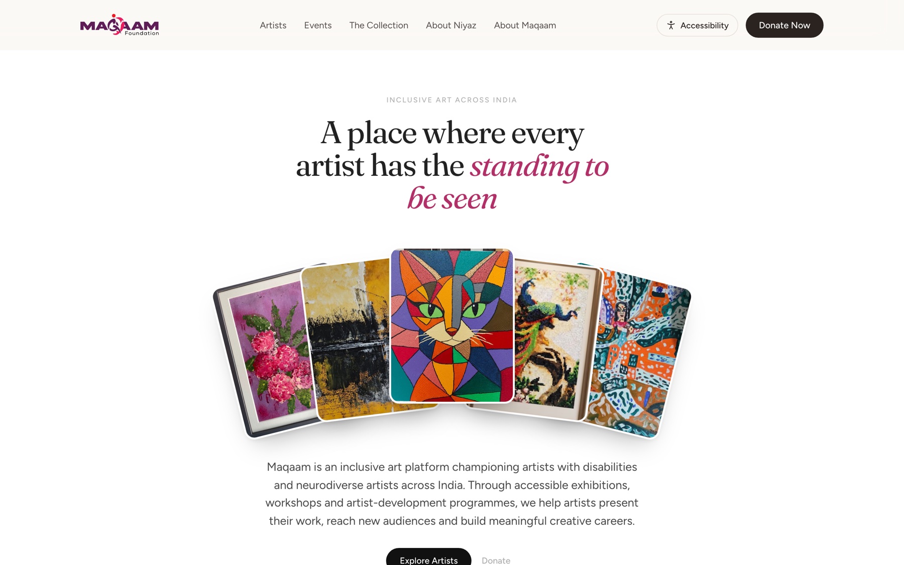 Maqaam Foundation — project artwork